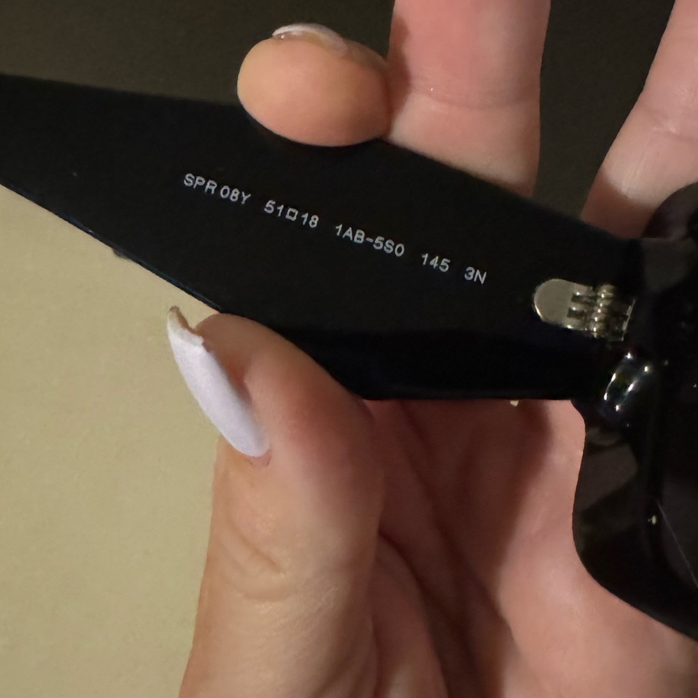 Prada Black and Gray Square Sunglasses - Picture 8 of 9